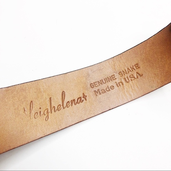 Leighelena | Snakeskin Wide Jigsaw Cuff - Picture 3 of 3